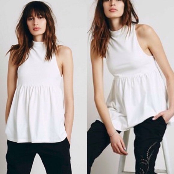 Free People Tops - Free People Cupcake Babydoll Tank Top